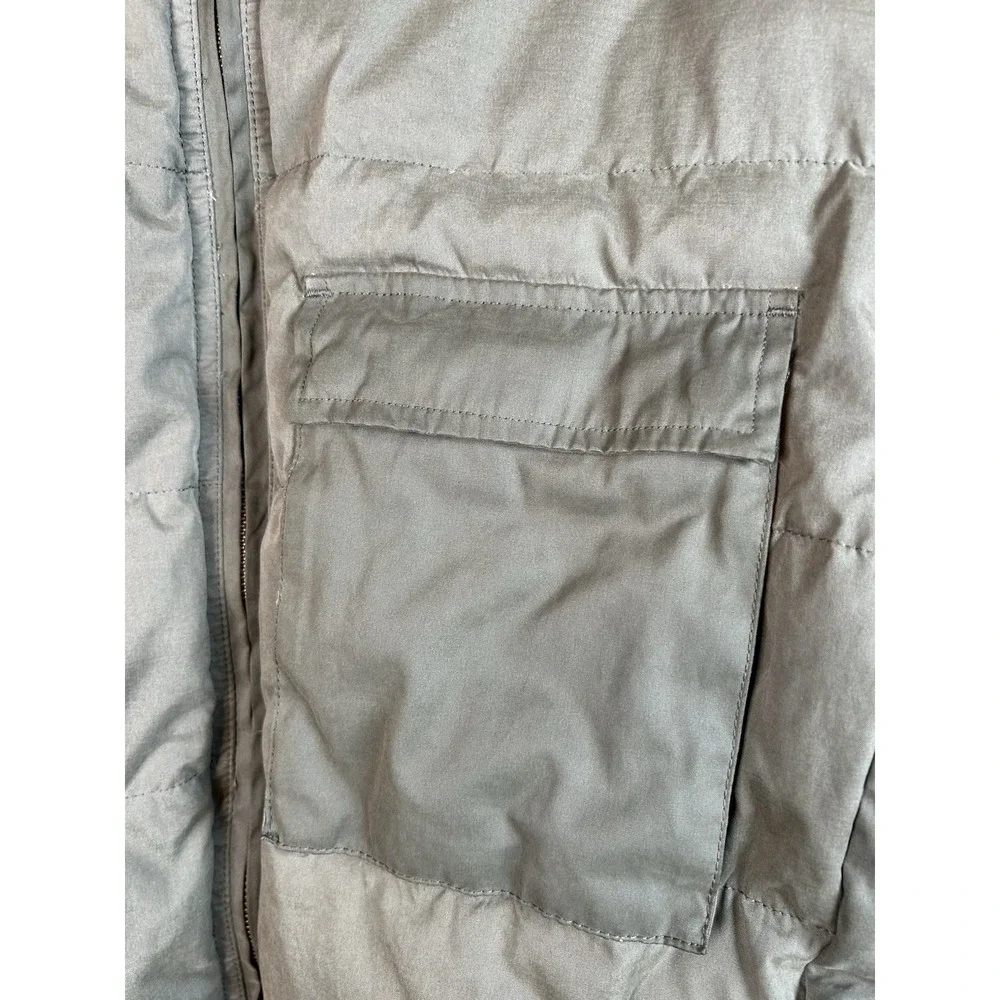 Flint & Tinder Huckberry Caliber NYCO Puffer Down Jacket Men M Cedar Camo Green